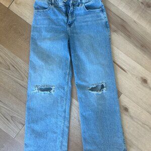 Abercrombie Kids Wide Leg Jeans - High Rise - 15/16